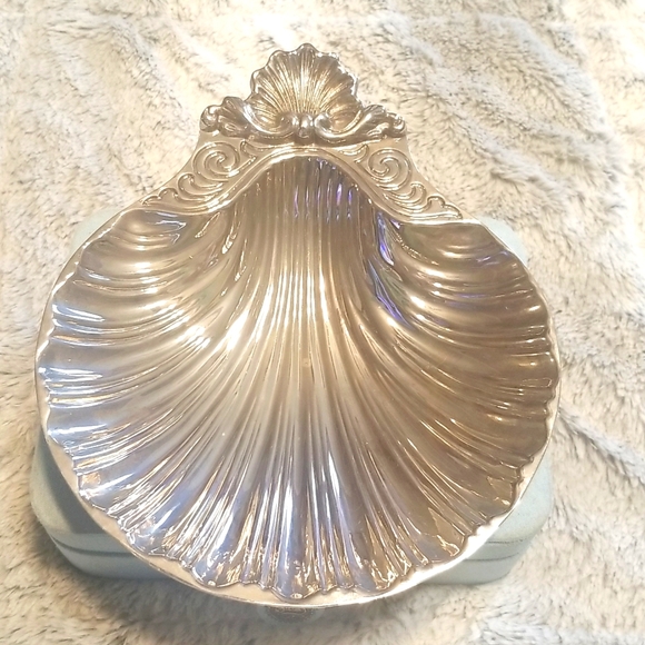 Source Unknown Other - 1956 Awards Candy Dish, Silver plate 8.5" x 7".  Beautiful Condition 68 year old